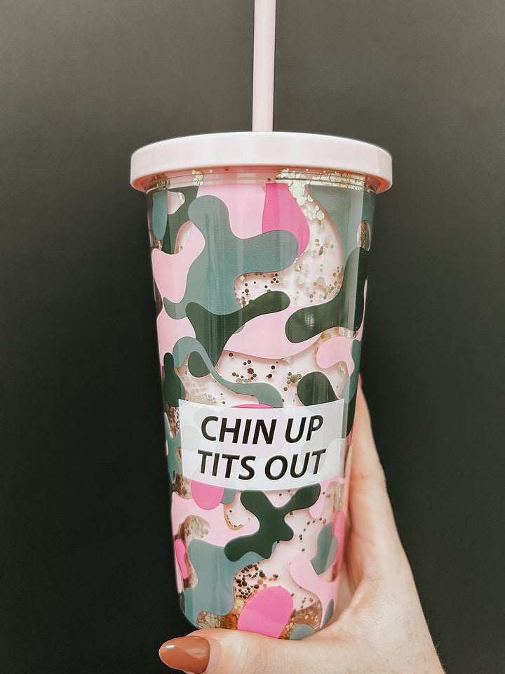 Chin Up Tits Out Tumbler