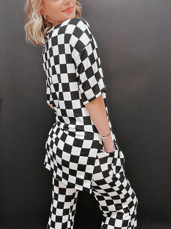 The Jennifer Checkered Set