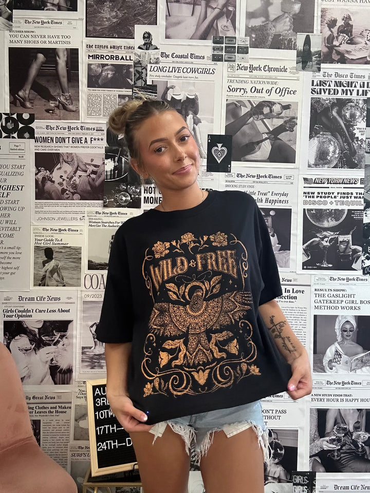Wild & Free Thunderbird Graphic Tee