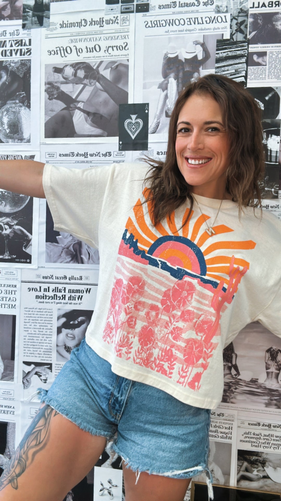 Sunrise Sunset Graphic Tee