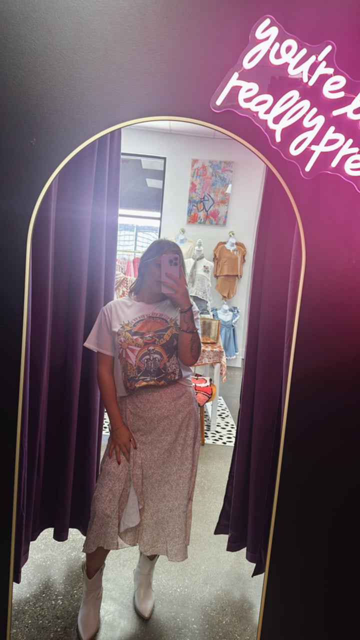 The Jada Floral Skirt