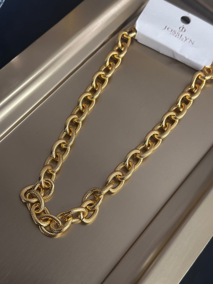 18K Stainless Steel Chunky Chain Necklace