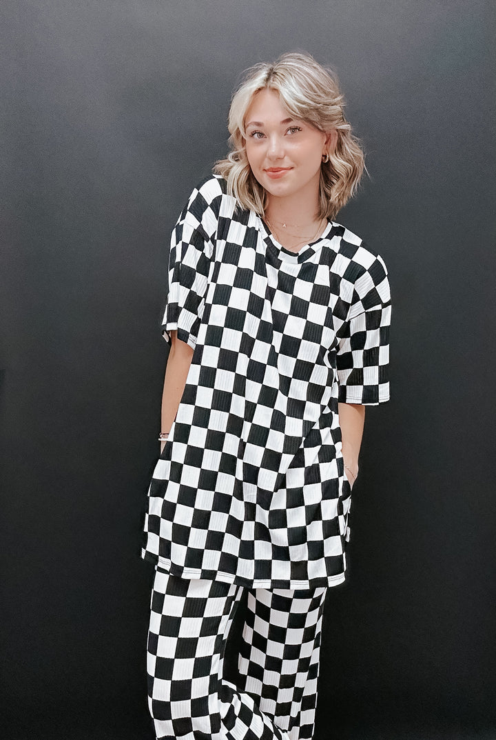 The Jennifer Checkered Set