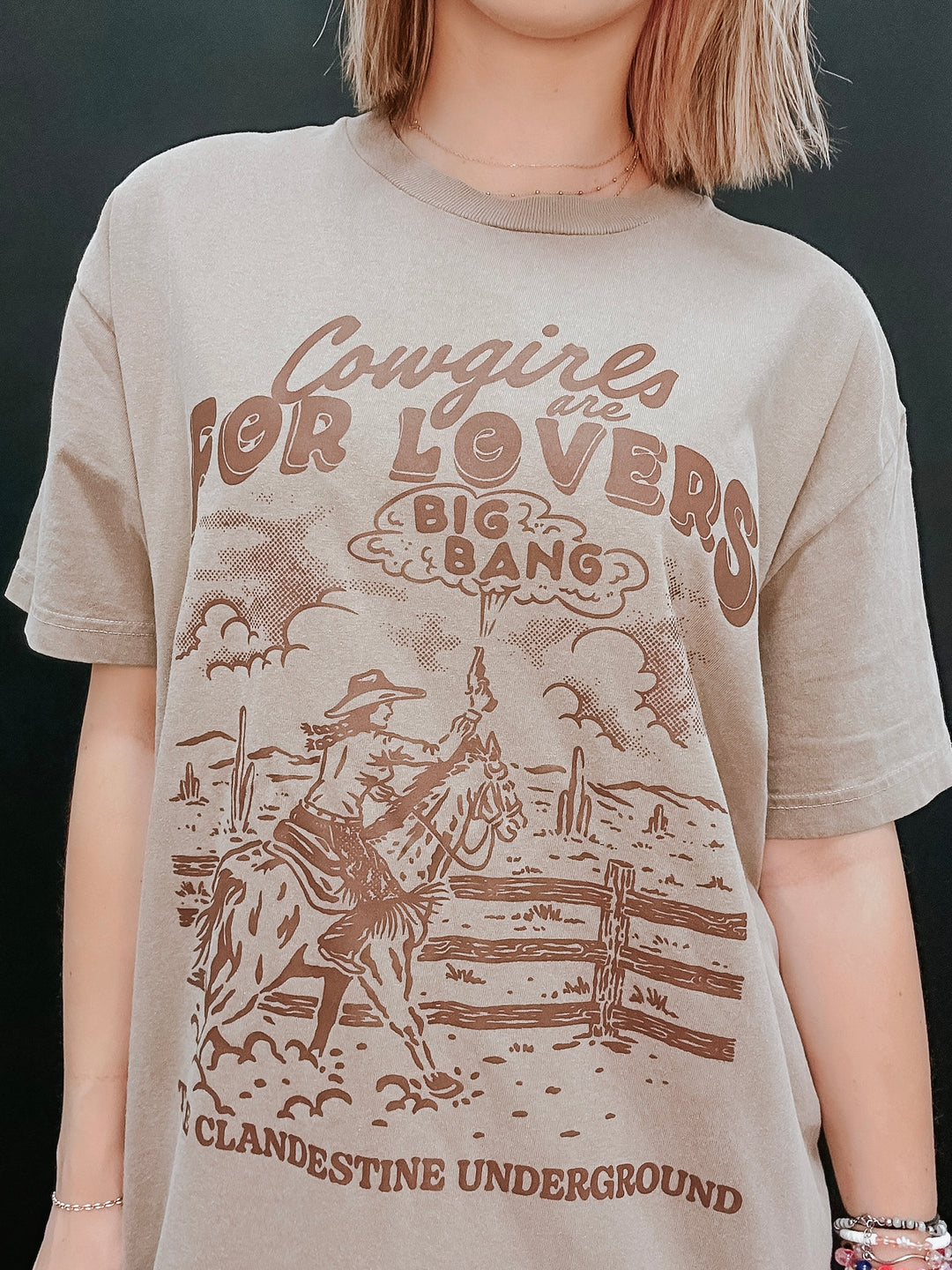 Cowgirls Are For Lovers Graphic Tee