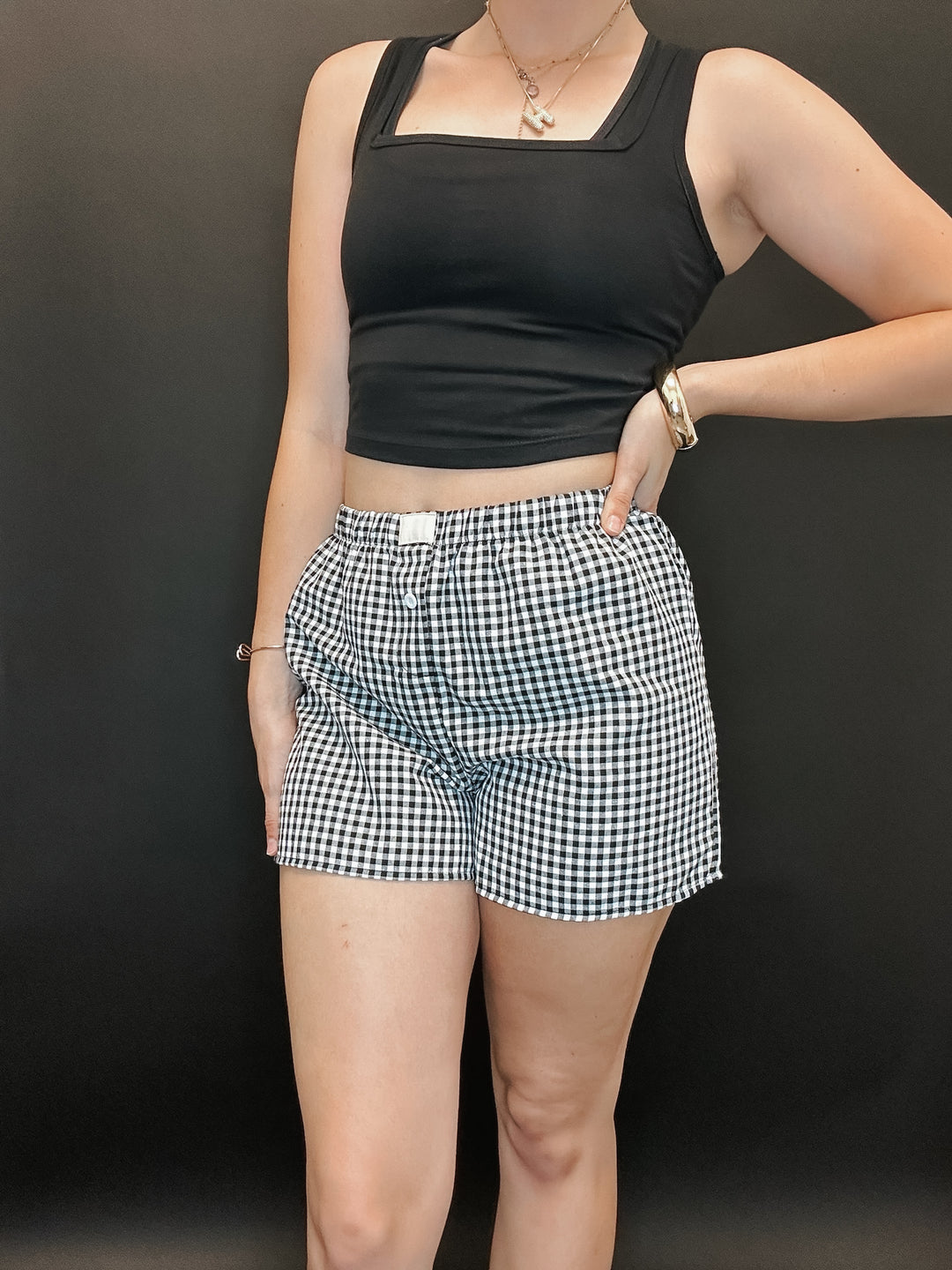 Checkered For Days Shorts