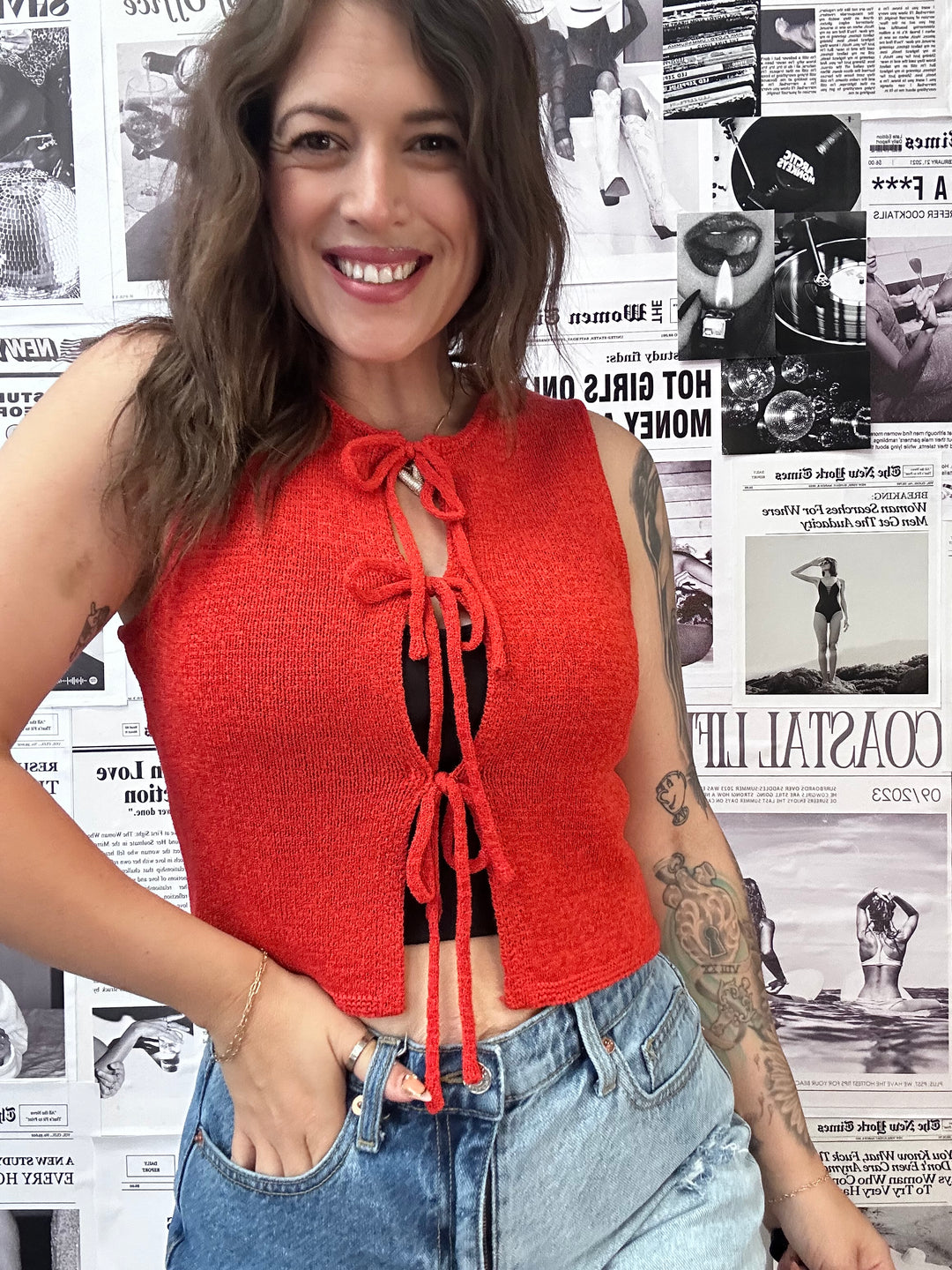 The Dallas Tie Top