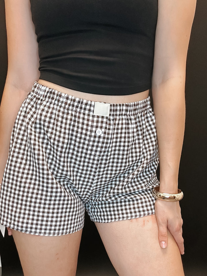 Checkered For Days Shorts