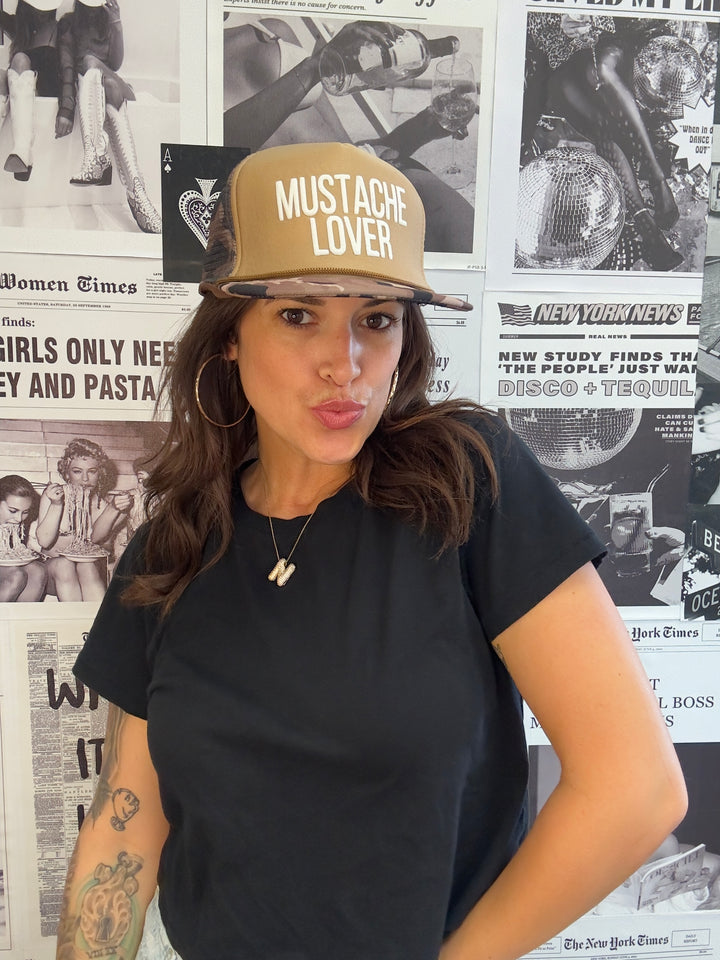 Mustache Lover Trucker Hat