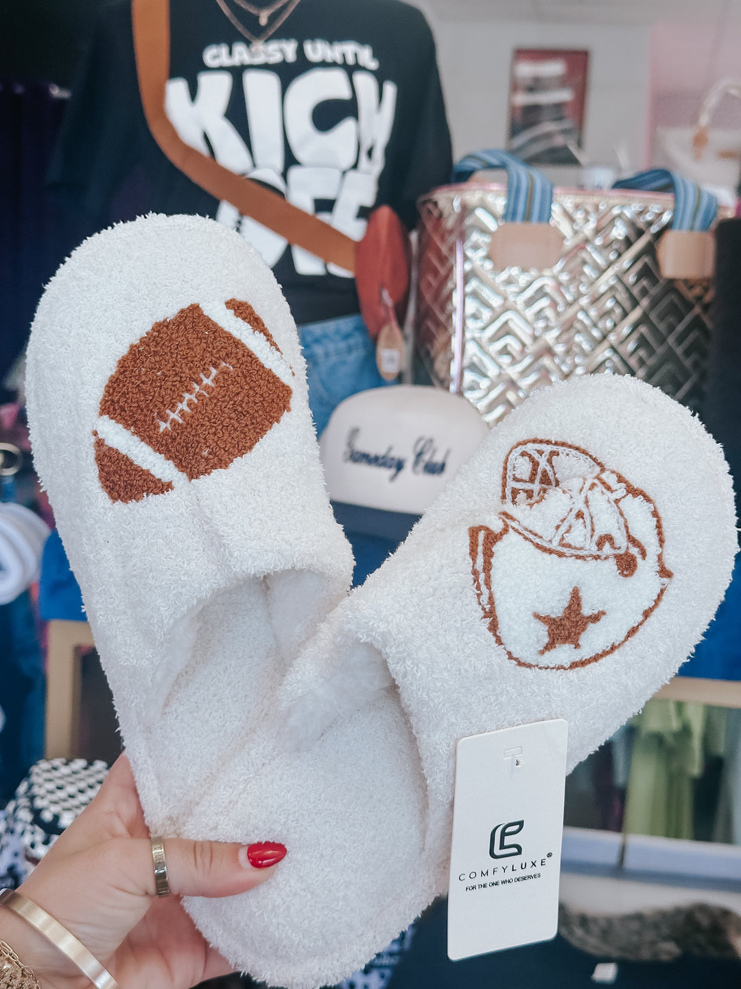 Football Gameday Slippers