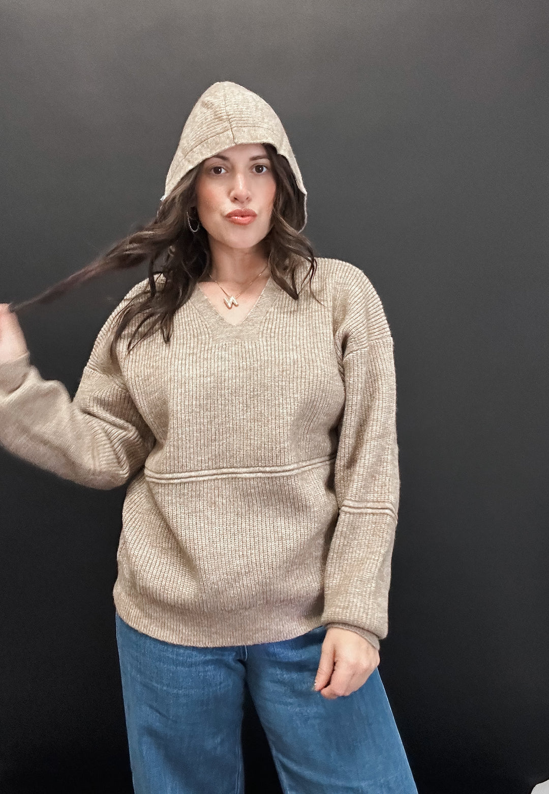 The Raegan Oversized Knit Sweater