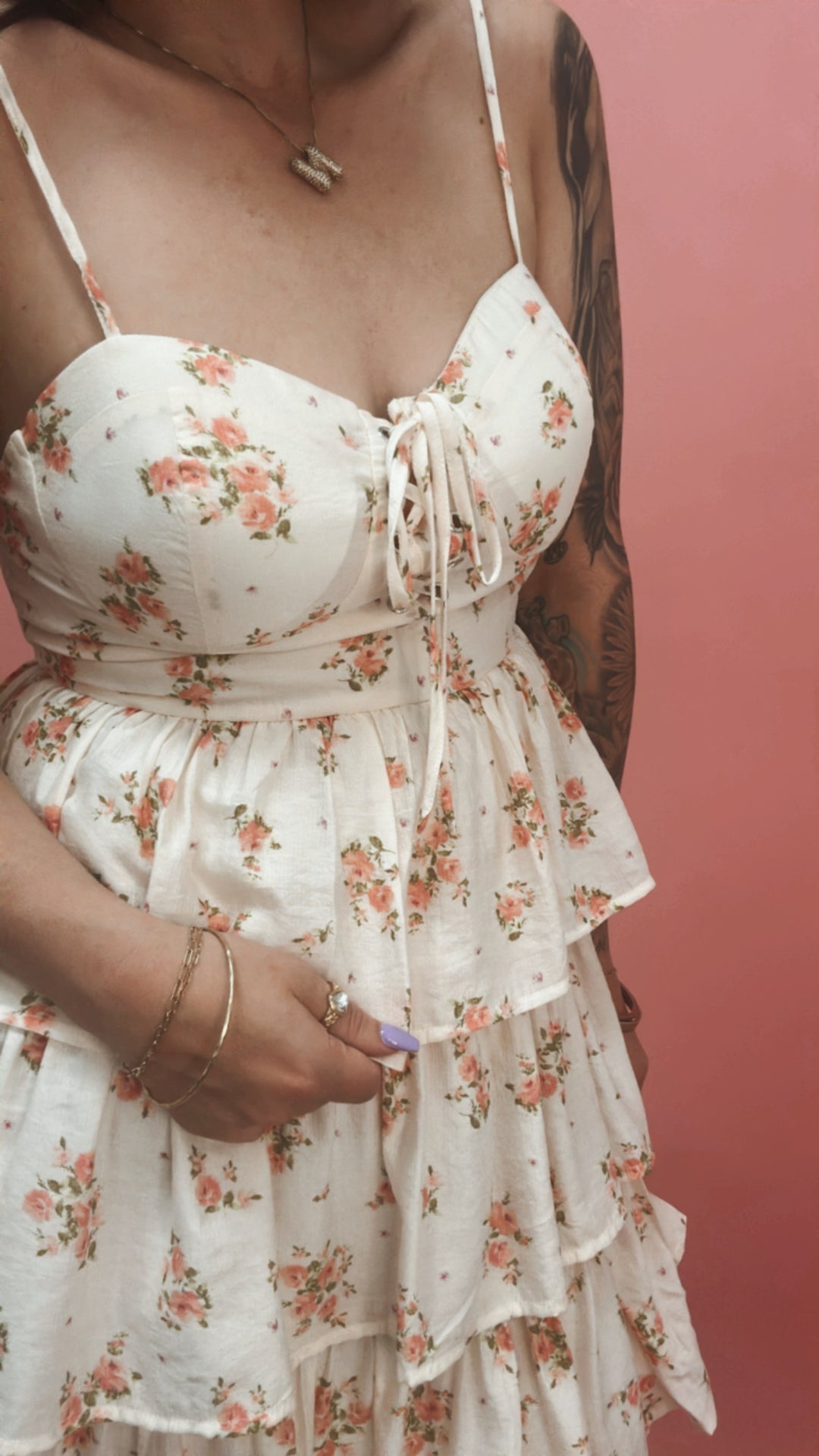 The Desi Floral Mini Dress
