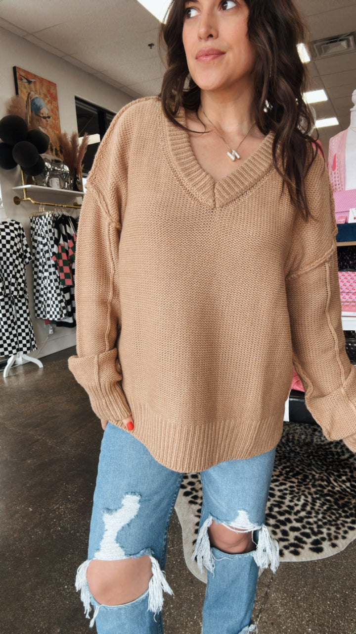 The Brandi Chunky Oversized Sweater