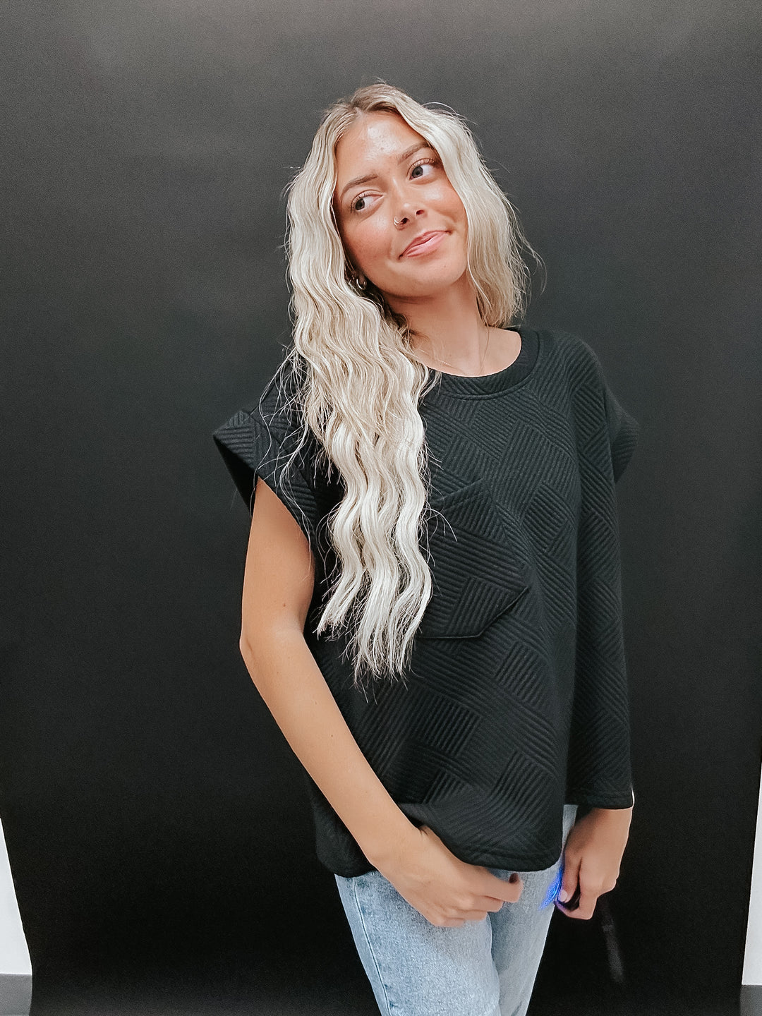 The Noelle Short Sleeve Top