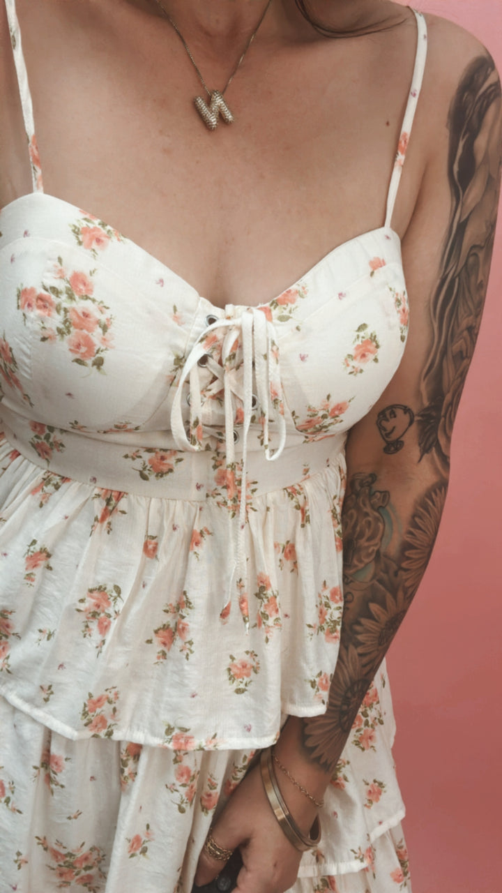 The Desi Floral Mini Dress