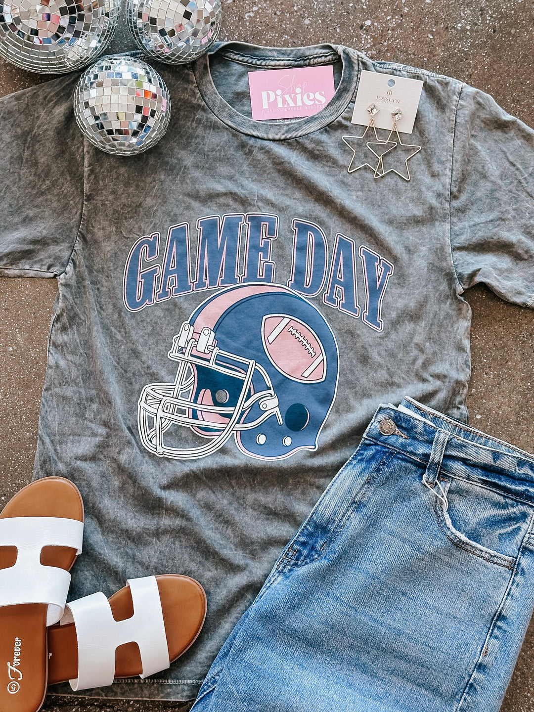 Game Day Helmet Graphic Tee