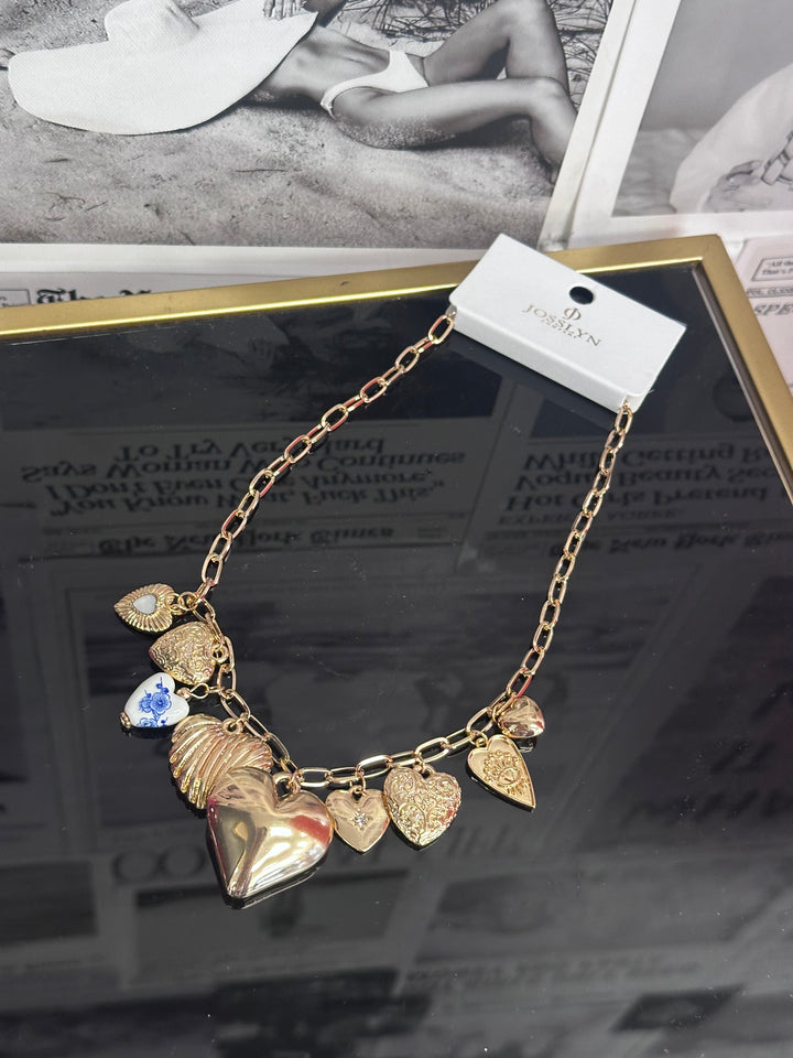 Hearts On My Sleeve Necklace