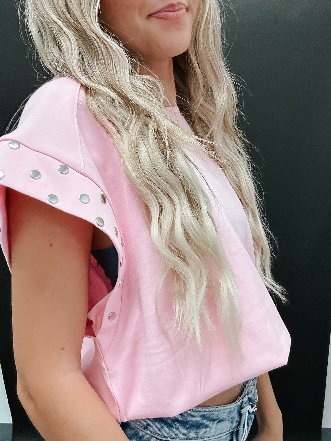 The Hanna Studded Top