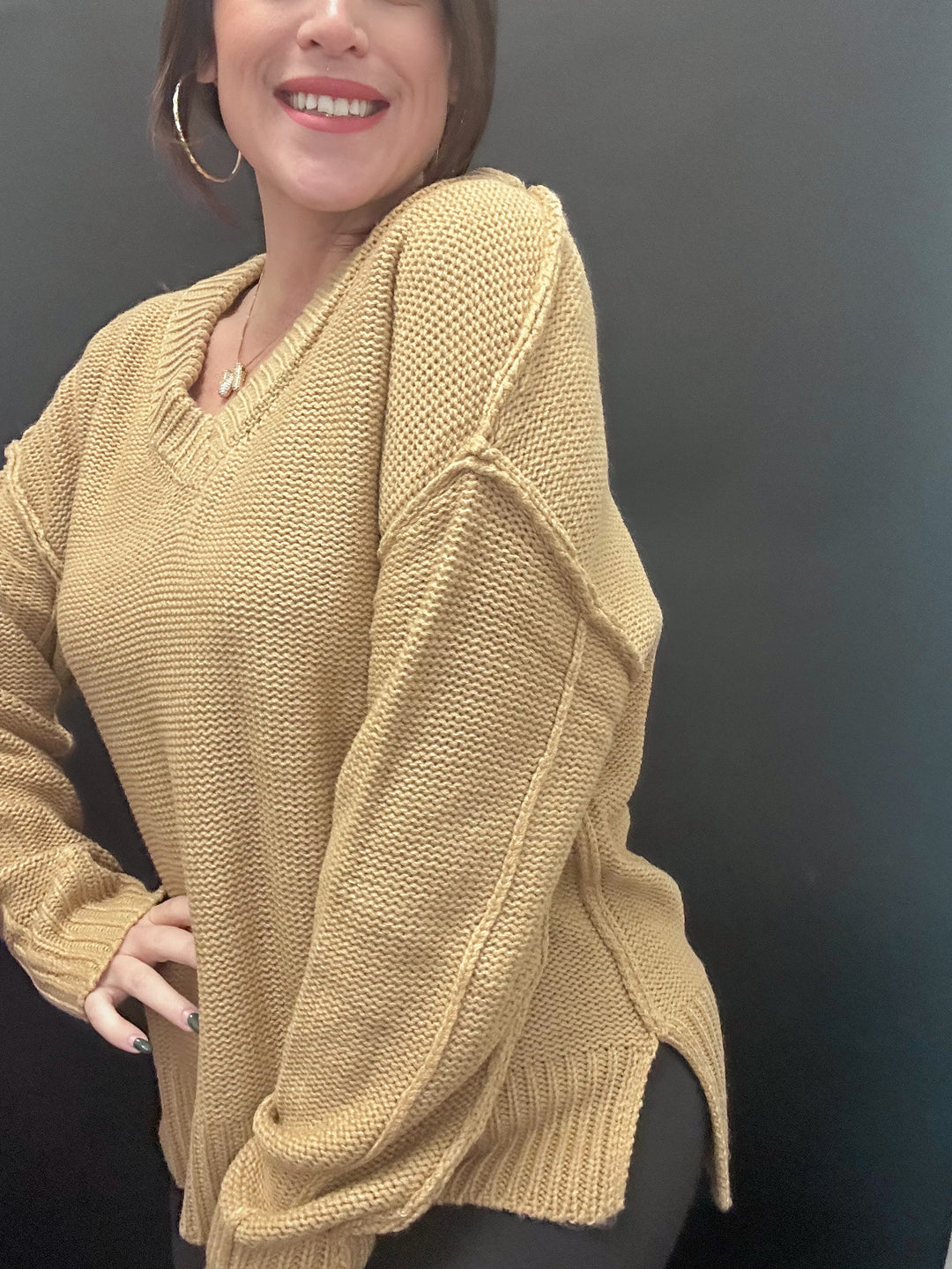 The Brandi Chunky Oversized Sweater