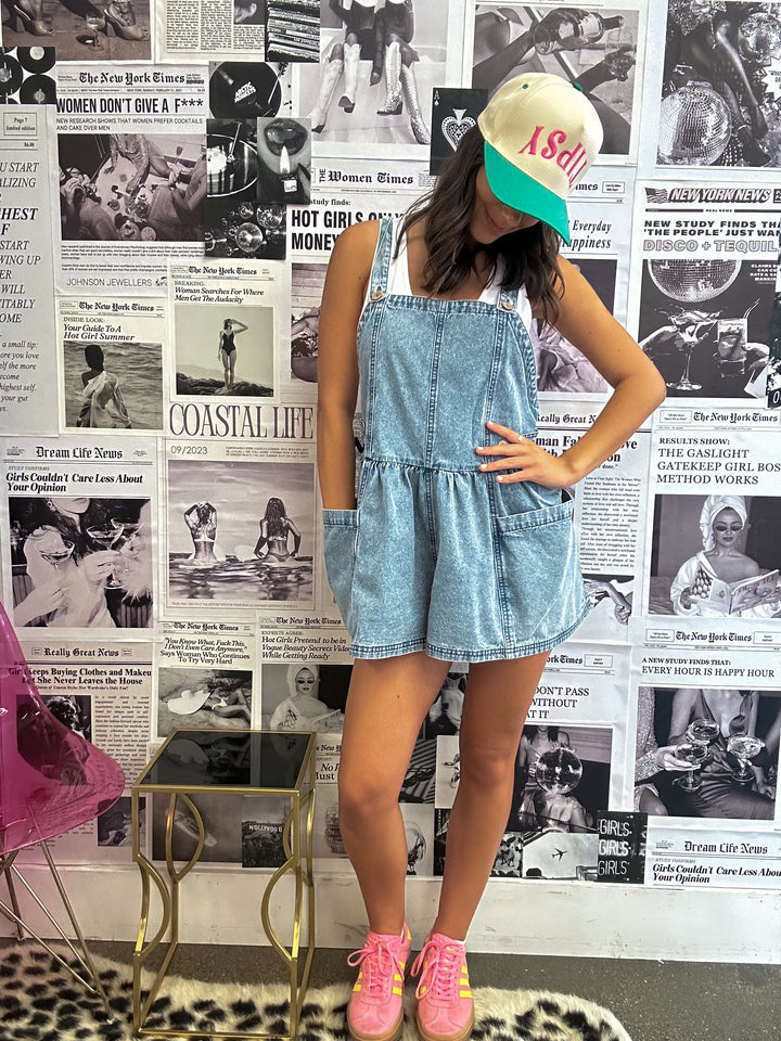 The Chicago Denim Romper