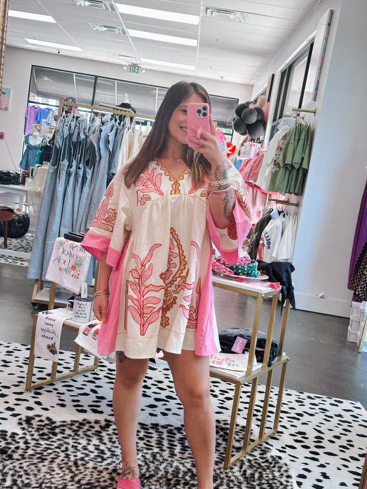 The Levi Embroidery Dress