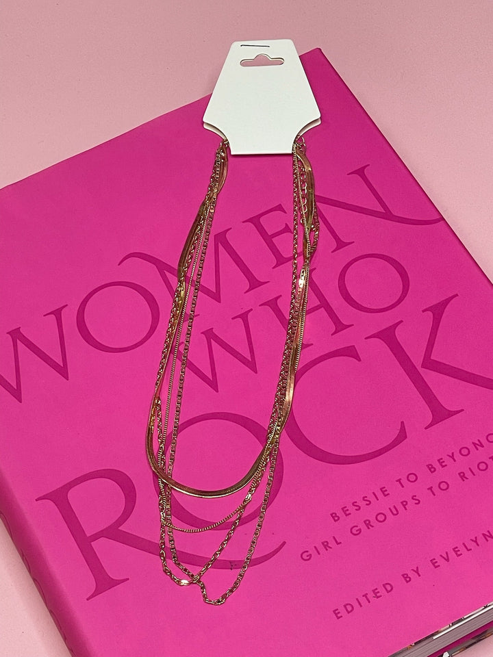 The Cisco Multi Chain Necklace