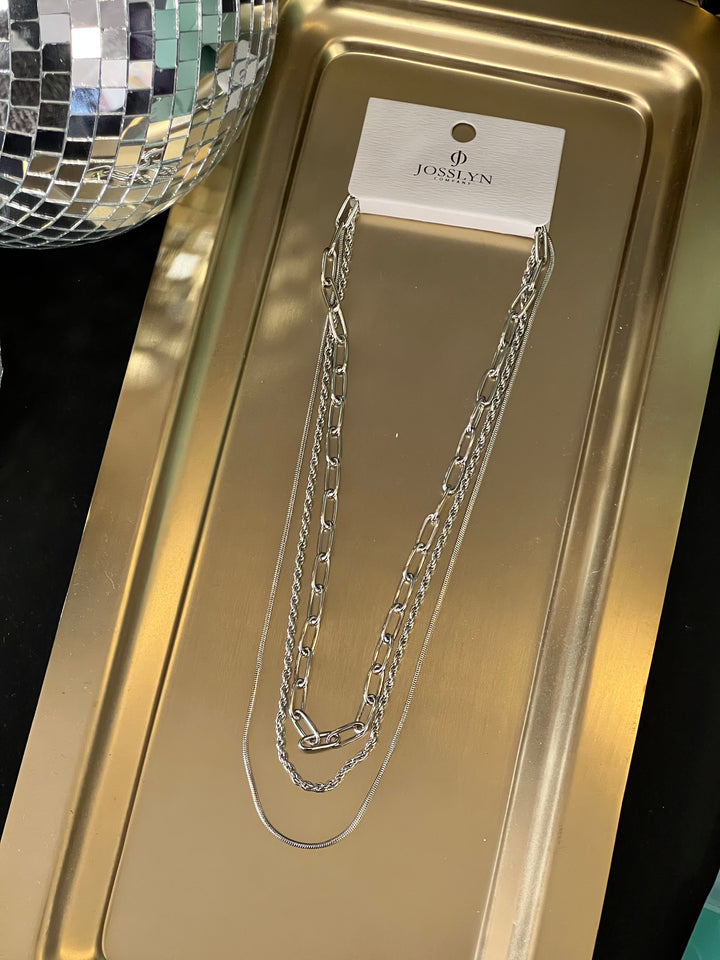 The Stevie Multi Layer Chain Necklace