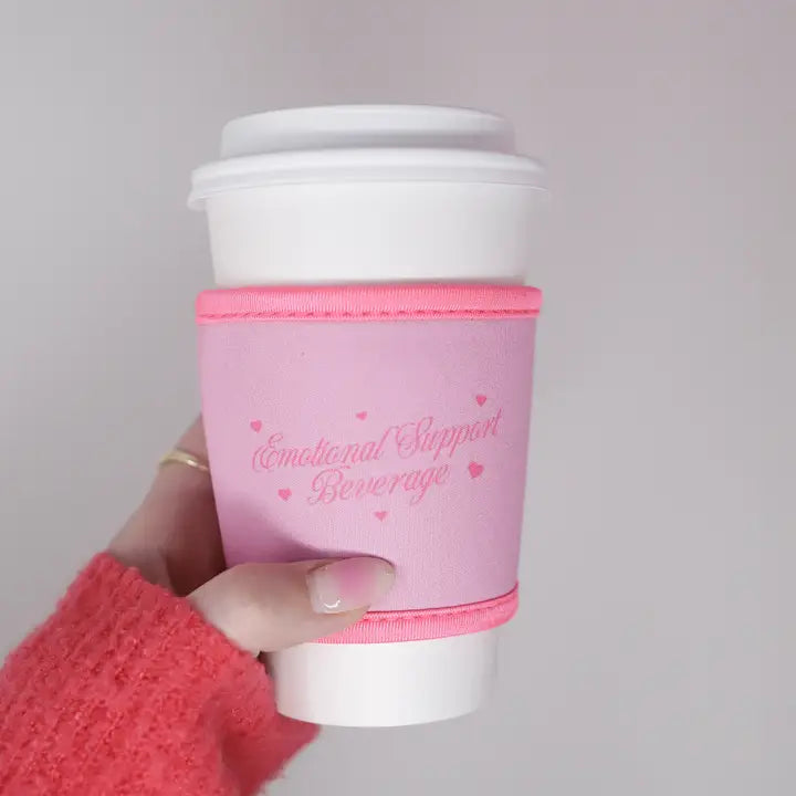 Hot Coffee Sleeve - Emotional Support Beverage