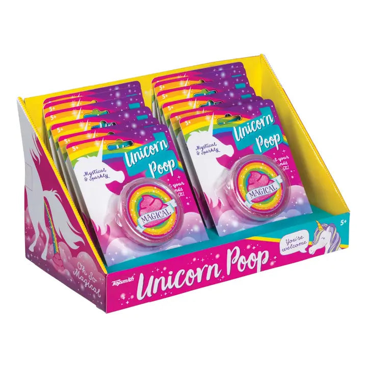 Unicorn Poop Glittery Pink Putty