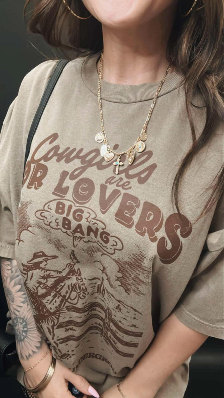 Cowgirls Are For Lovers Graphic Tee