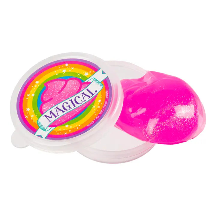 Unicorn Poop Glittery Pink Putty