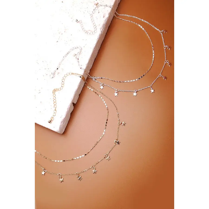 Star Double Layer Necklace
