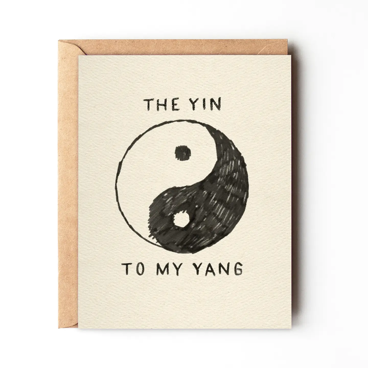 The Yin To My Yang Card