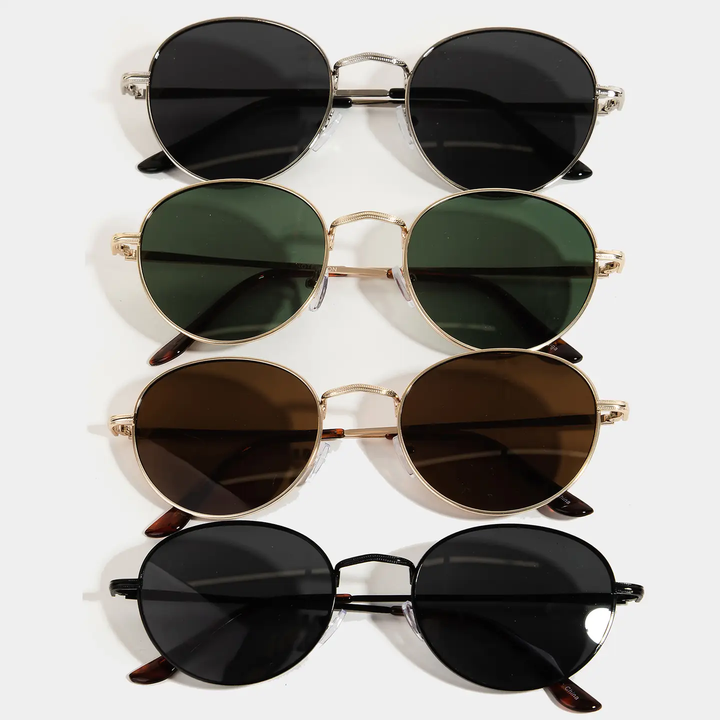 Retro Aviator Sunglasses