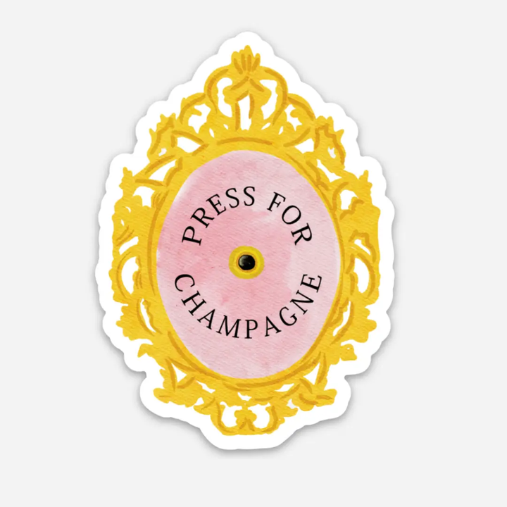 Press For Champagne Magnet