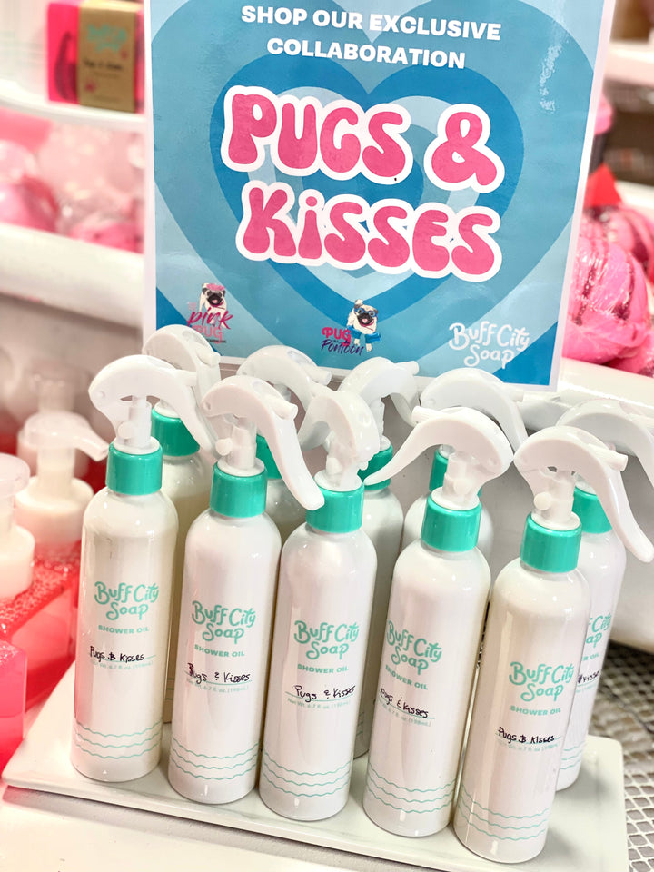 Pugs & Kisses Shower Oil