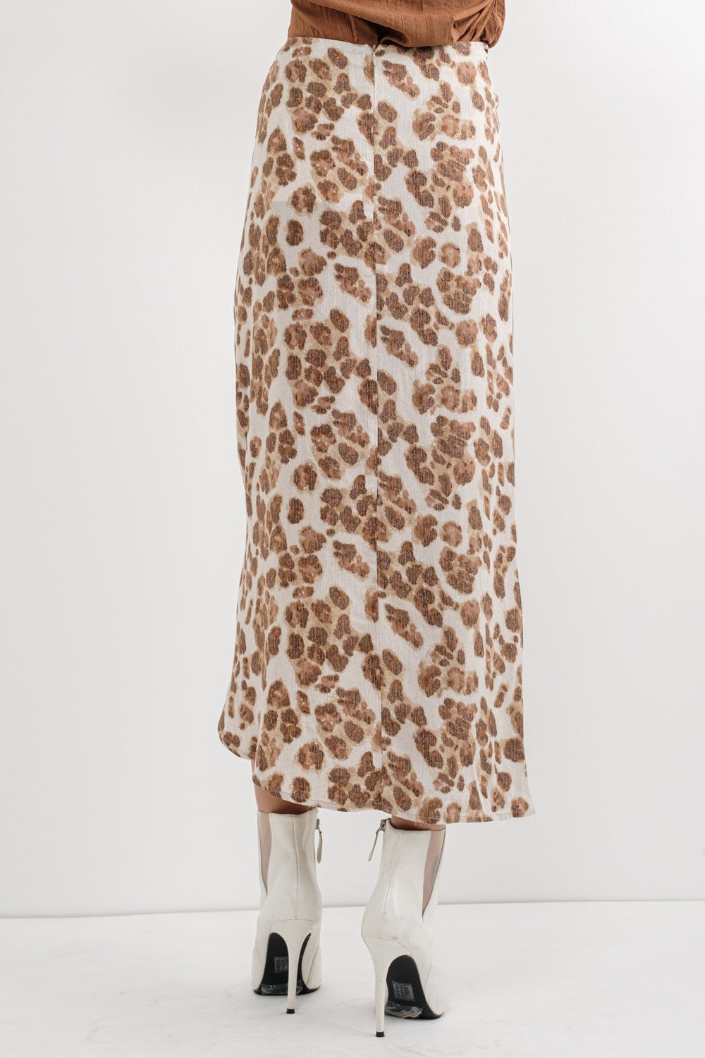 The Lila Leopard Skirt