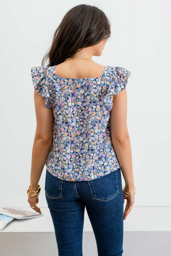 The Ariana Floral Top