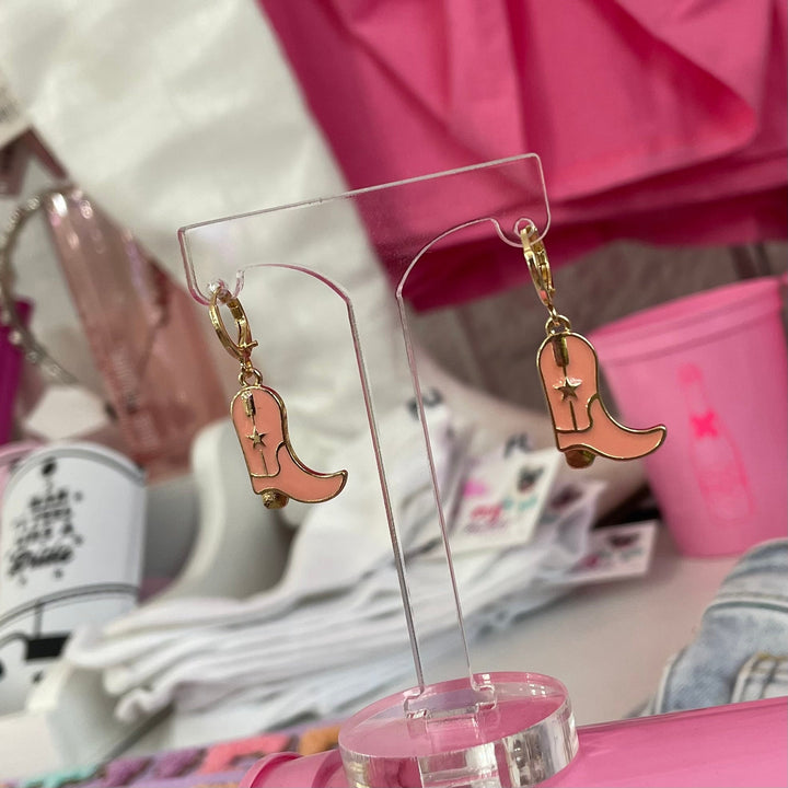 Ashlee Boot Earrings- 4 Colors