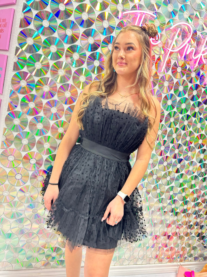 Ruffle My Heart Mini Dress